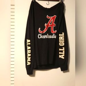 University of Alabama cheerleading hooded long sleeve